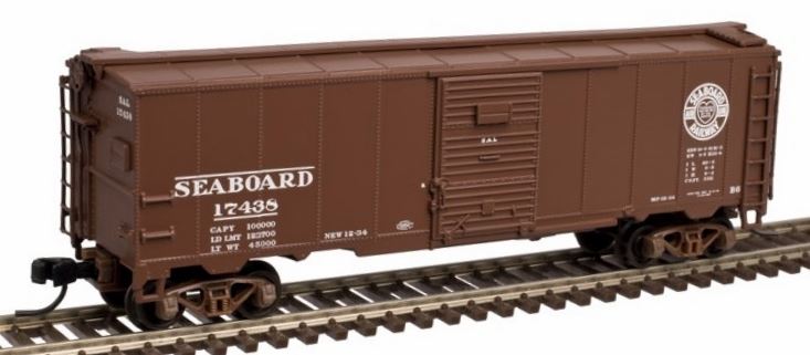 Atlas 20003595 HO Seaboard Air Line 1932 ARA 40' Steel Boxcar #17438