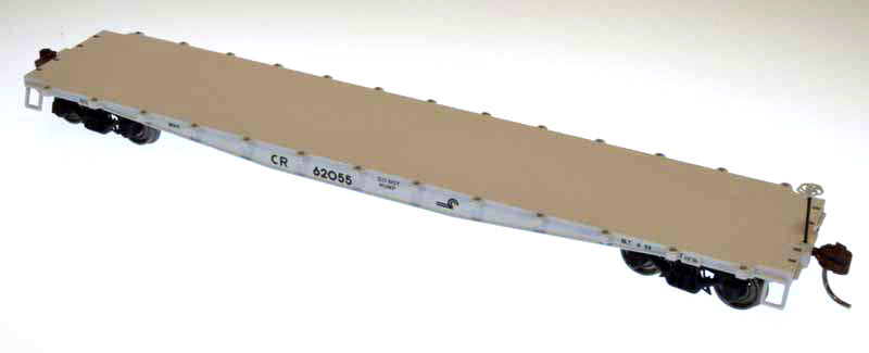 Bowser 41412 HO Conrail F30a 50 Foot Flat Car #62731