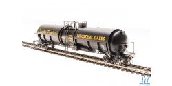 Broadway Limited 6116 HO Undecorated High-Capacity Cryogenic Type C Tank Car