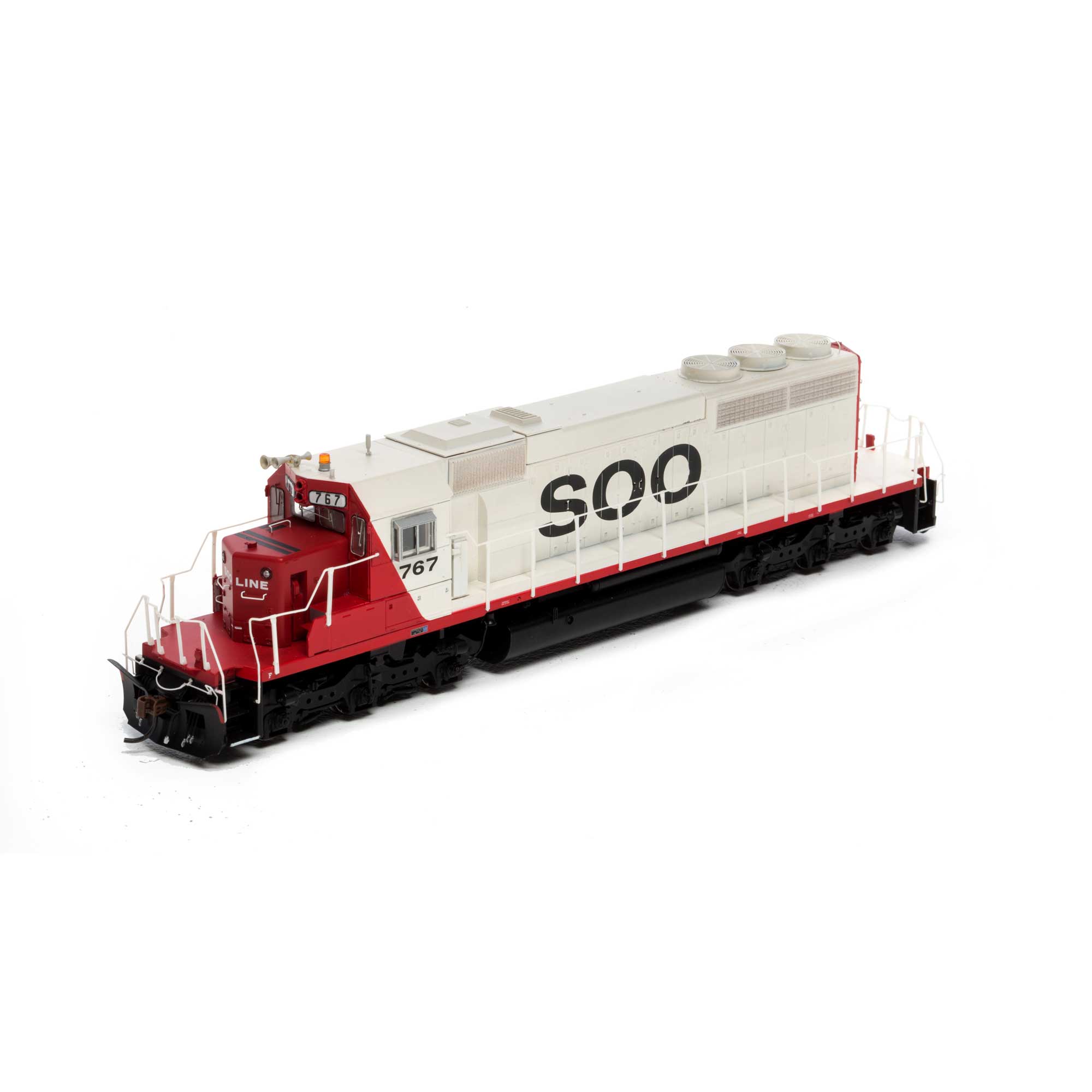 Athearn 16719 HO SOO Line SD40-2 Diesel Locomotive w/DCC & Sound RTR #767