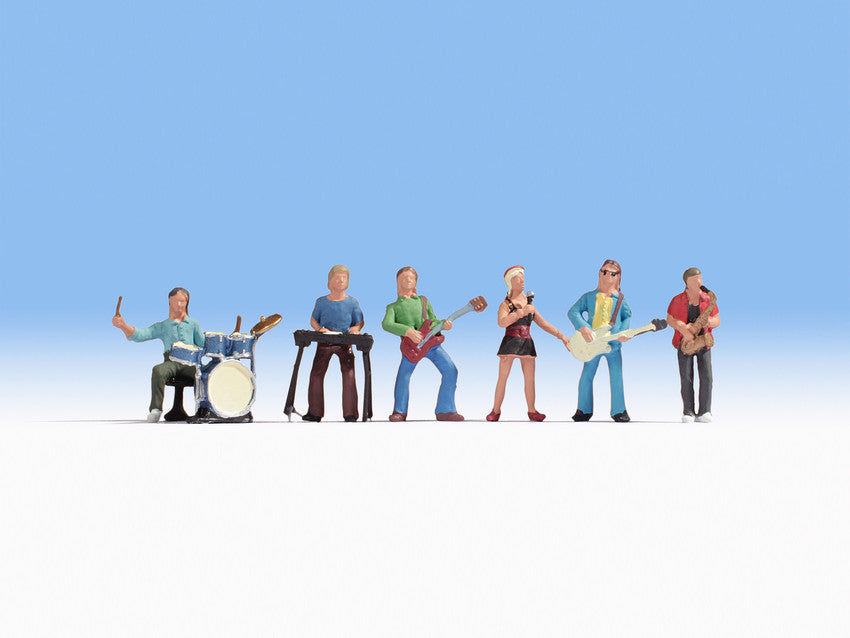 Noch 36839 N Rock Band Figures (Set of 6)