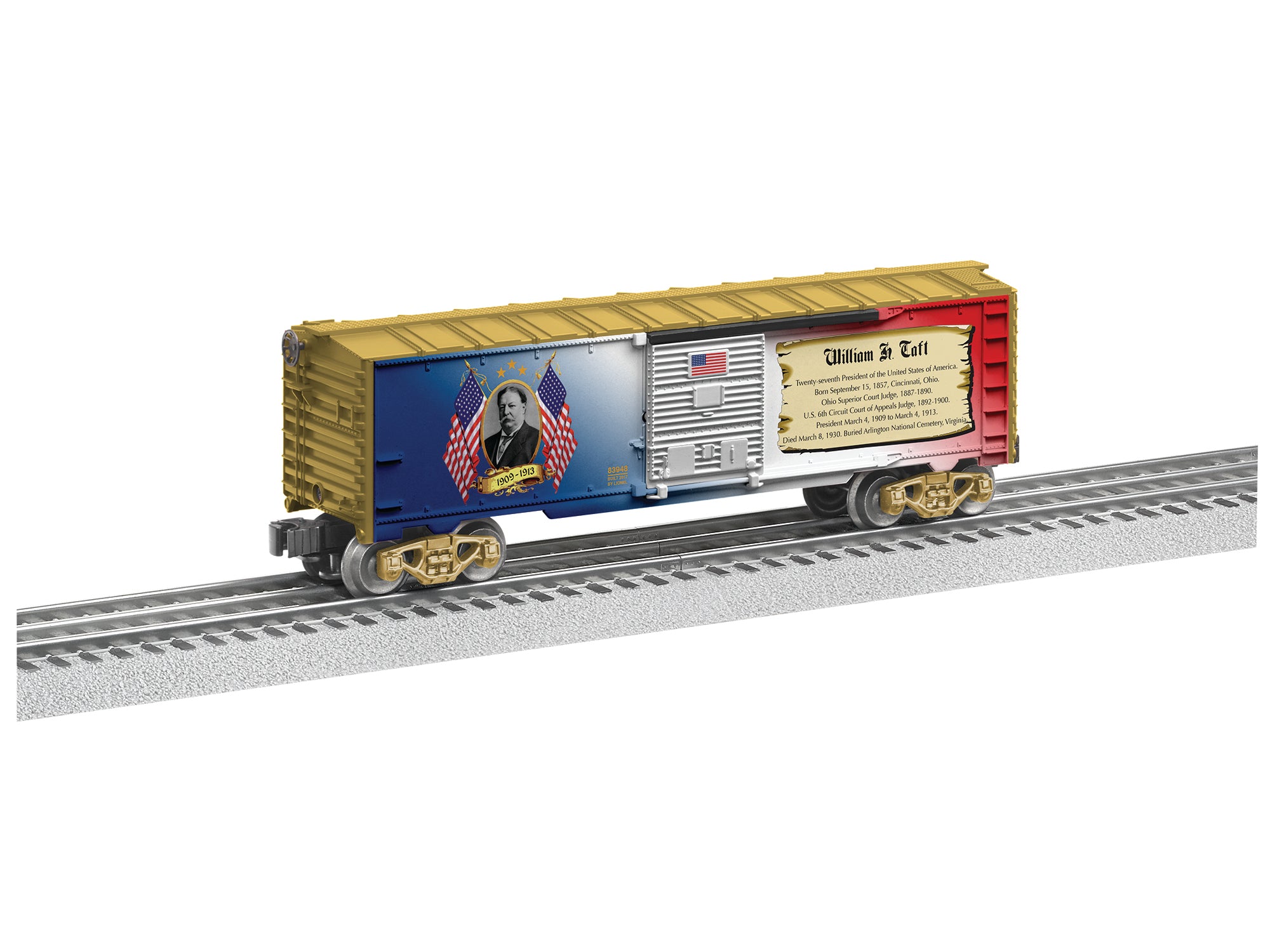 Lionel 6-B61:B91 O USA William Howard Taft Presidents Boxcar
