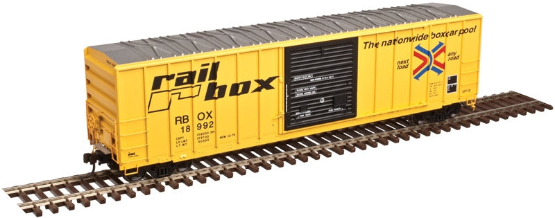 Atlas 50003449 N Railbox FMC 5077 Single Door Box Car #17765
