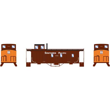 Athearn 14463 N Southern Pacific 30' 3-Window Caboose #776