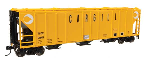 Walthers Mainline 910-49406 HO Scale 50' PS2-CD Hopper RTR Cargill #2845