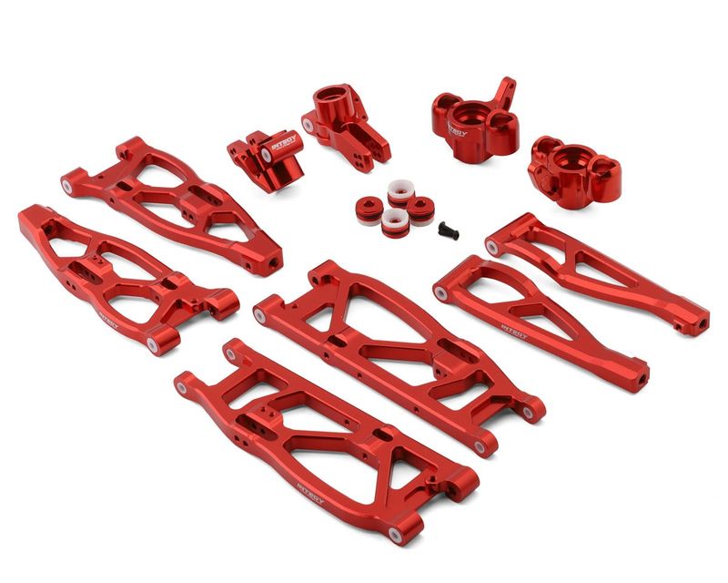 Integy Team Integy Arrma Kraton 6S Billet Machined Alloy Suspension Kit (Red)