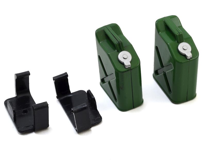Integy Team Integy 1/10 Crawler Scale Jerry Can (Fuel Cans) (Green) (2)