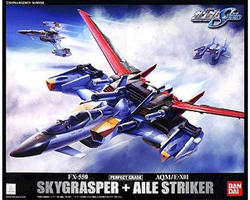 Bandai PG 1/60 Skygrasper + Aile Striker "Gundam SEED" Model Kit