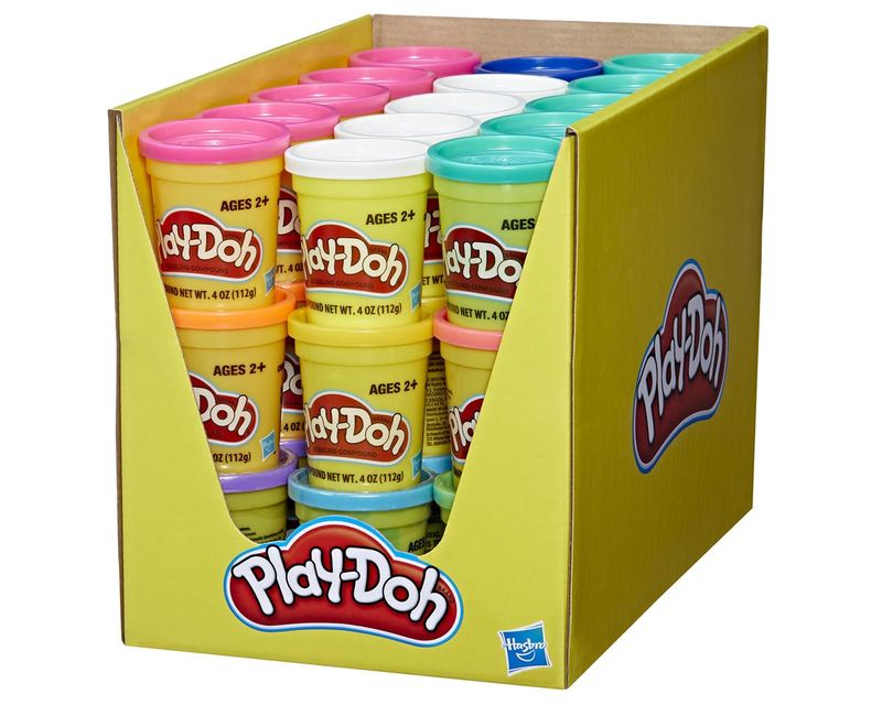 Hasbro Play-Doh 4oz Can Assortment (24)