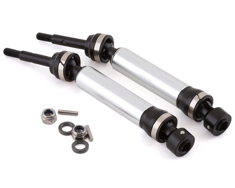 Integy Team Integy XHD Steel Rear Universal Driveshaft (Silver) (2)