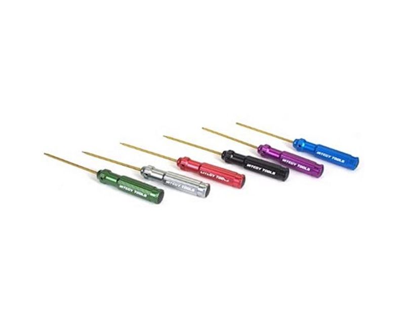 Integy Team Integy Ti-Nitride Hex Wrench Set (6) (SAE plus 1.5mm & 2.0mm)