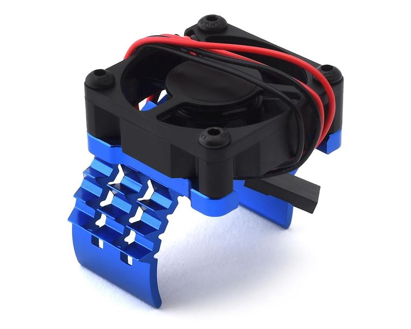 Integy Team Integy T2 Motor Heatsink & Cooling Fan (Blue)