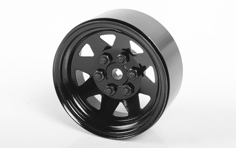 RC4WD 6 Lug Wagon 1.9" Steel Stamped Beadlock Wheels (Black)