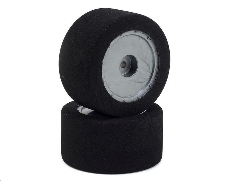 Custom Works Dirt Oval Rear Mounted Foam Tires (2) (R3)
