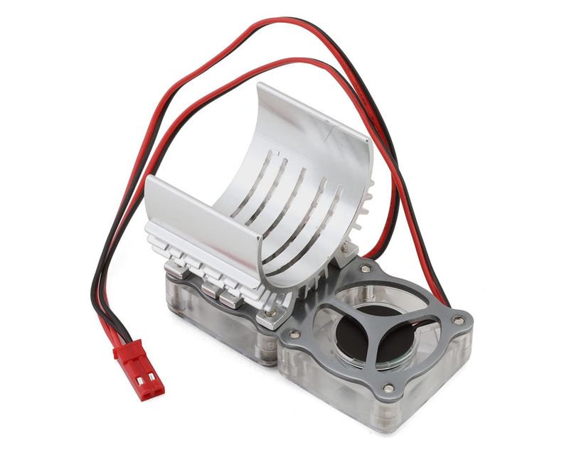 Integy Team Integy Super Twin Fan 540/550 Motor Heatsink (Silver)