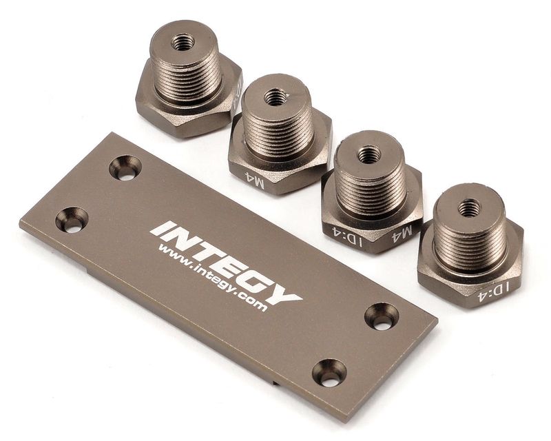 Integy Team Integy Universal Setup Station "Type J" Adapter Set for Traxxas 1/16