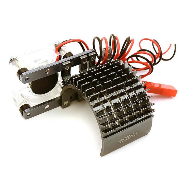 Integy Side Mount Motor Heatsink and Fan, Gun