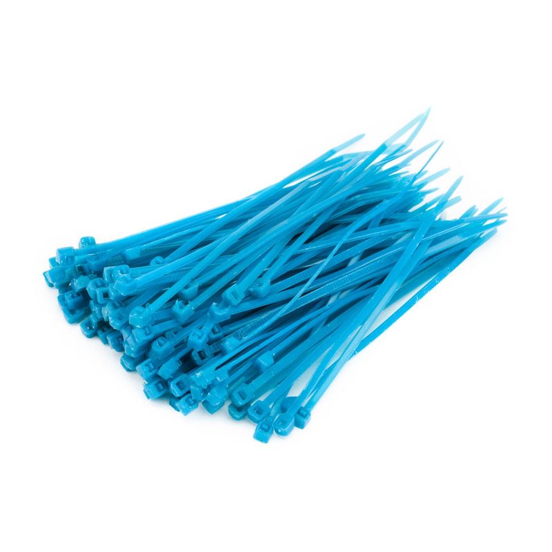 Integy Small Cable Tie (100), Blue