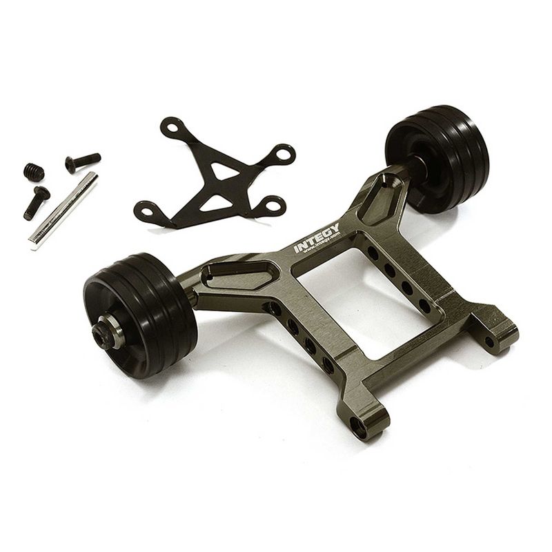 Integy Wheelie Bar for Arrma 1/10 Granite 4X4 3S BLX Grey