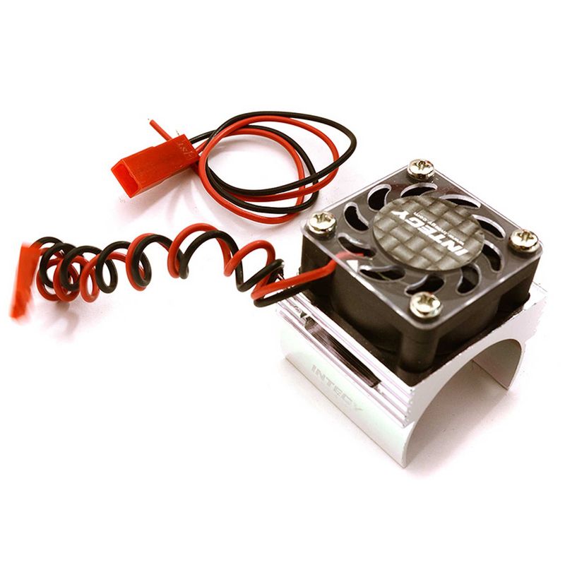 Integy Super BL Motor Heatsink / Fan,Silver: 1/16 ERV/SLH