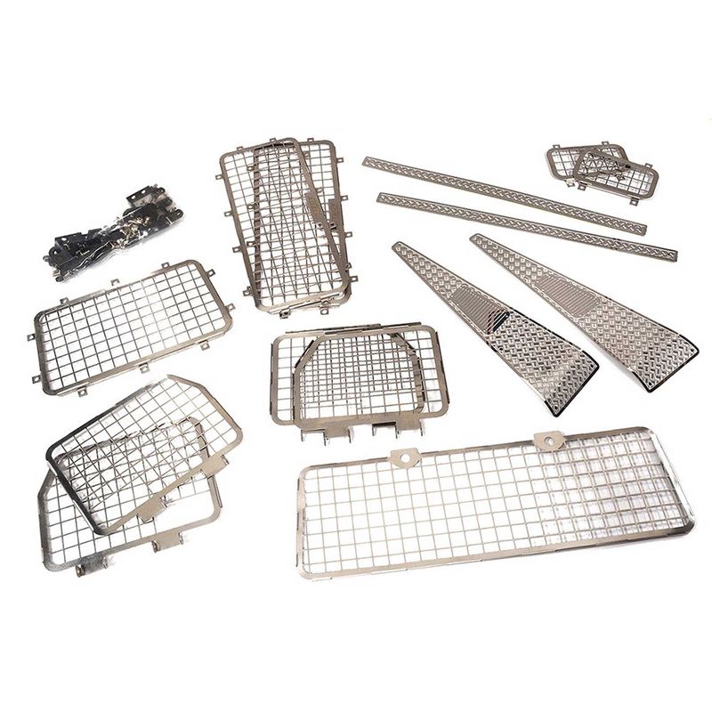 Integy Stainless Window Guards&Protection Plates forTRX-4
