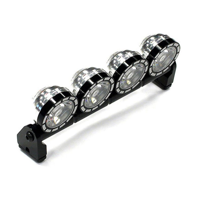 Integy Rooftop LED Metal Spotlite Set (4), Black