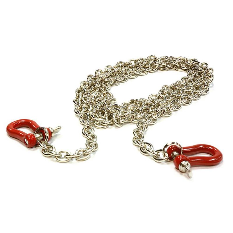 Integy Drag Chain w/Bow Shackle Red 1/10 Rock Crawler