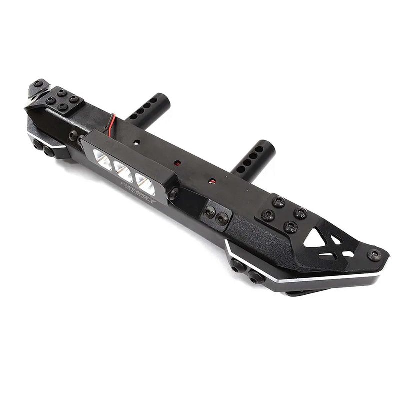 Integy Front Alloy Bumper w/LED: Axial SCX6 JLU Wrangler