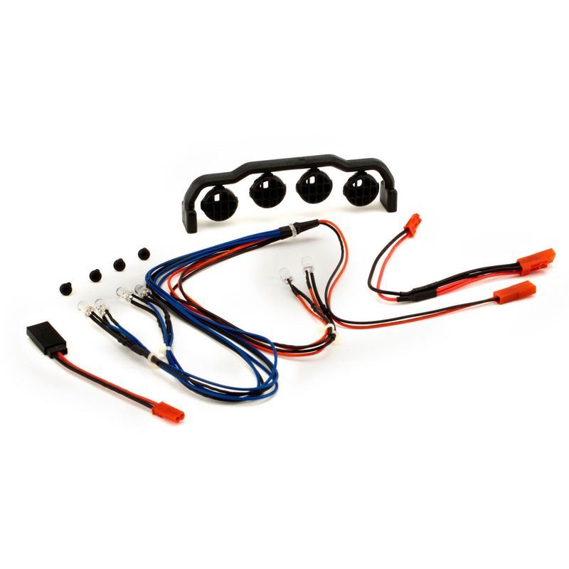 Integy LED Light System, White: 1/10 Truck