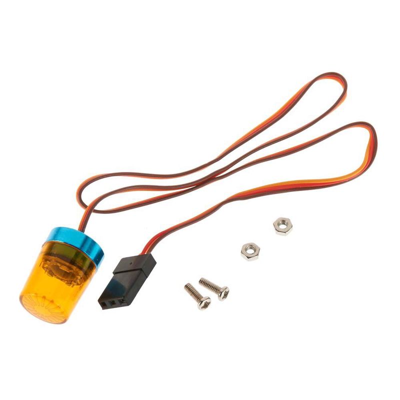 Integy Roof Top Flashing Light LED 13mm Yellow