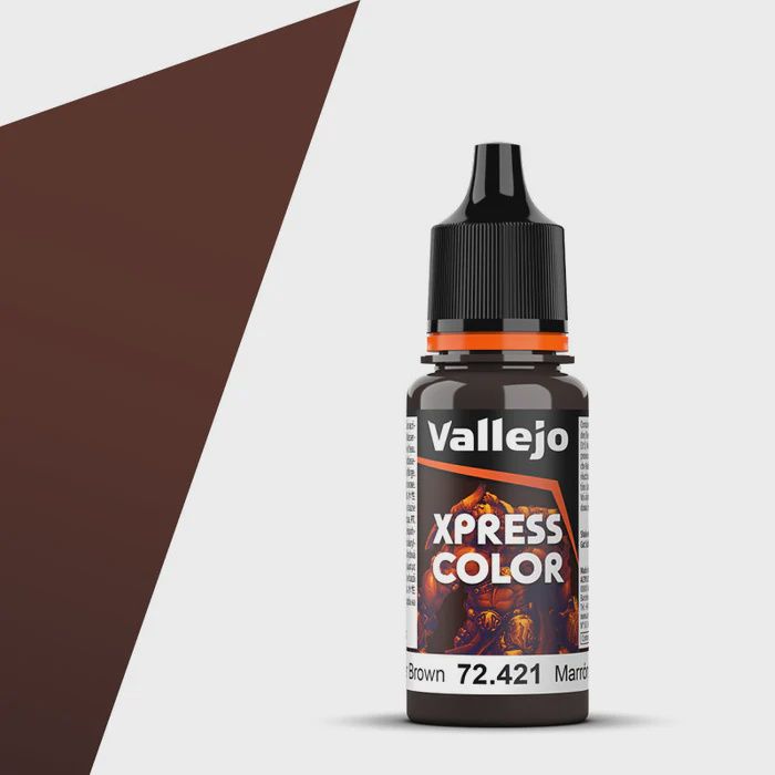 Vallejo 18ml Bottle Copper Brown Xpress Color 72421