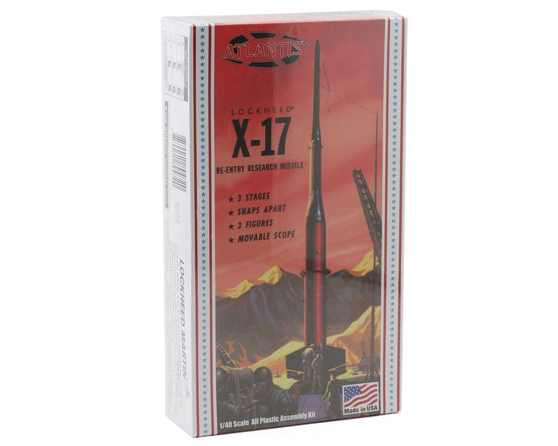 Atlantis Models Lockheed USAF X-17 Research Rocket