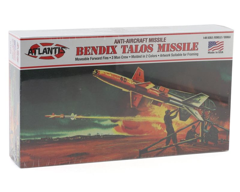 Atlantis Models US NAVY Bendix Talos Anti-Aircraft Missile