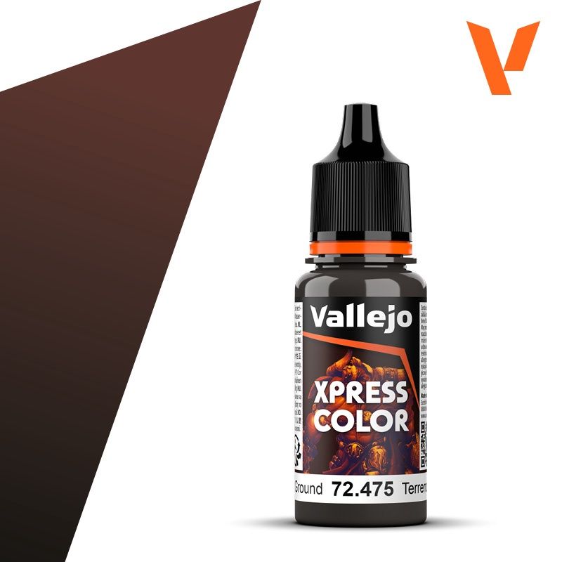 Vallejo 18ml Bottle Muddy Ground Xpress Color 72475