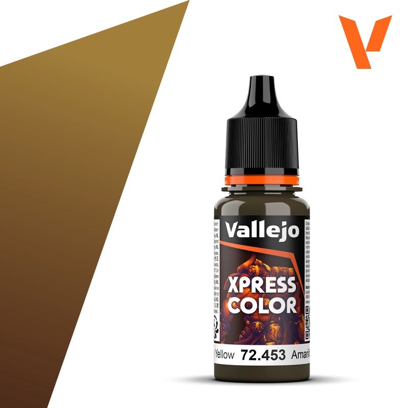 Vallejo 18ml Bottle Military Yellow Xpress Color 72453