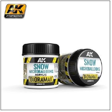 AK Interactive Snow Microballoons - 100ml