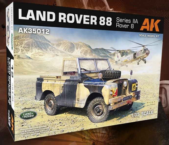 AK Interactive 1/35 Land Rover 88 Series IIA Rover 8