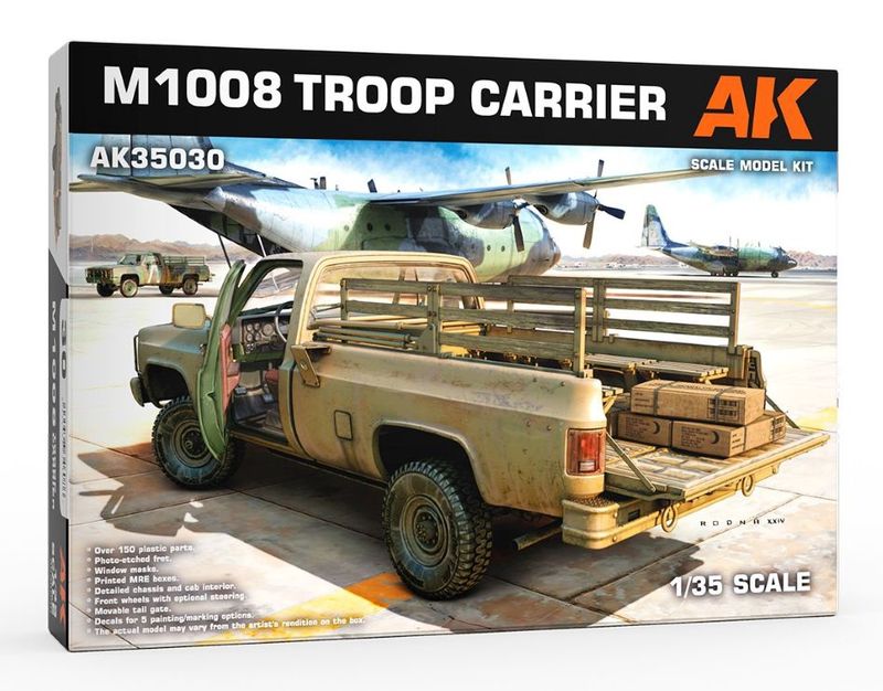 AK Interactive 1/35 M1008 Troop Carrier