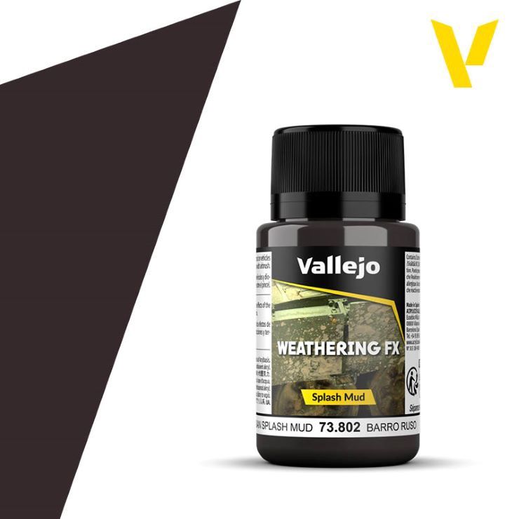 Vallejo 40ml Bottle Russian Splash Mud Weathering FX 73802