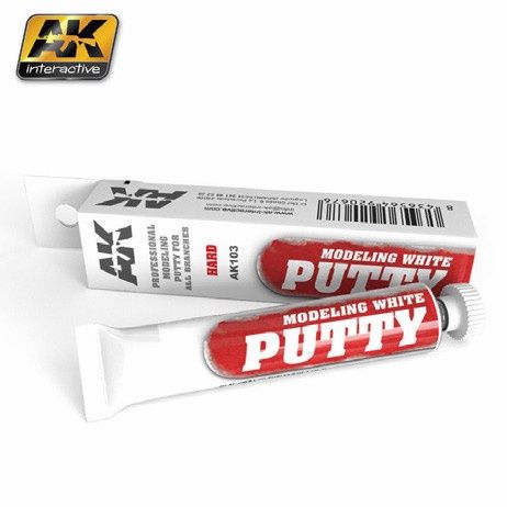 AK Interactive Modeling White Putty 20ml