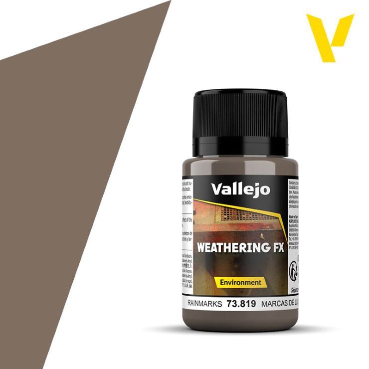 Vallejo 40ml Bottle Rainmarks Weathering FX 73819