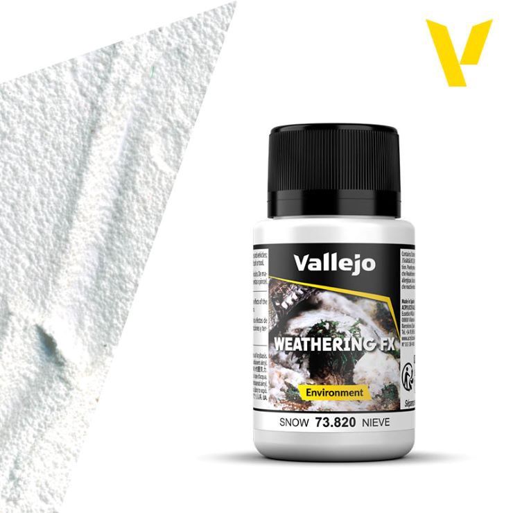 Vallejo 40ml Bottle Snow Weathering FX 73820