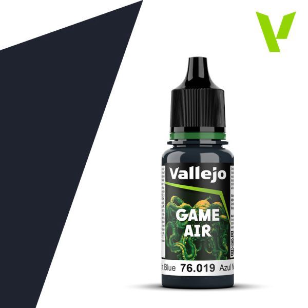 Vallejo 18ml Bottle Night Blue Game Air 76019