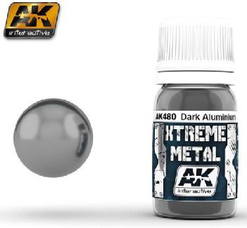 AK Interactive Xtreme Metal Dark Aluminium