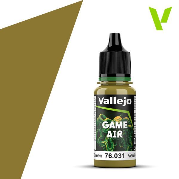 Vallejo 18ml Bottle Camouflage Green Game Air 76031