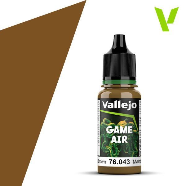 Vallejo 18ml Bottle Beasty Brown Game Air 76043