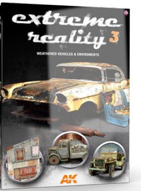 AK Interactive Extreme Reality 3 - Weathered vehicles and environments - English