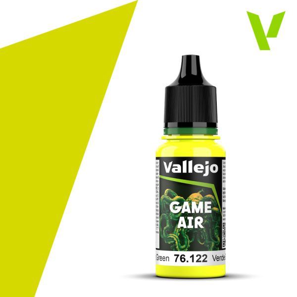 Vallejo 18ml Bottle Bile Green Game Air 76122