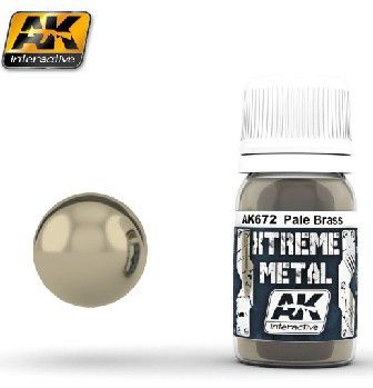 AK Interactive Xtreme Metal Pale Brass