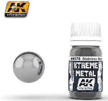 AK Interactive Xtreme Metal Stainless Steel